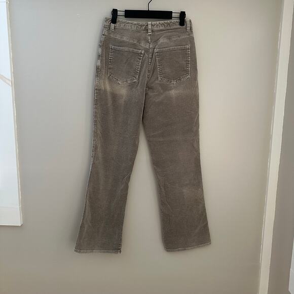 Isabella Bird high waist button fly flare corduroy pants - Picture 5 of 5